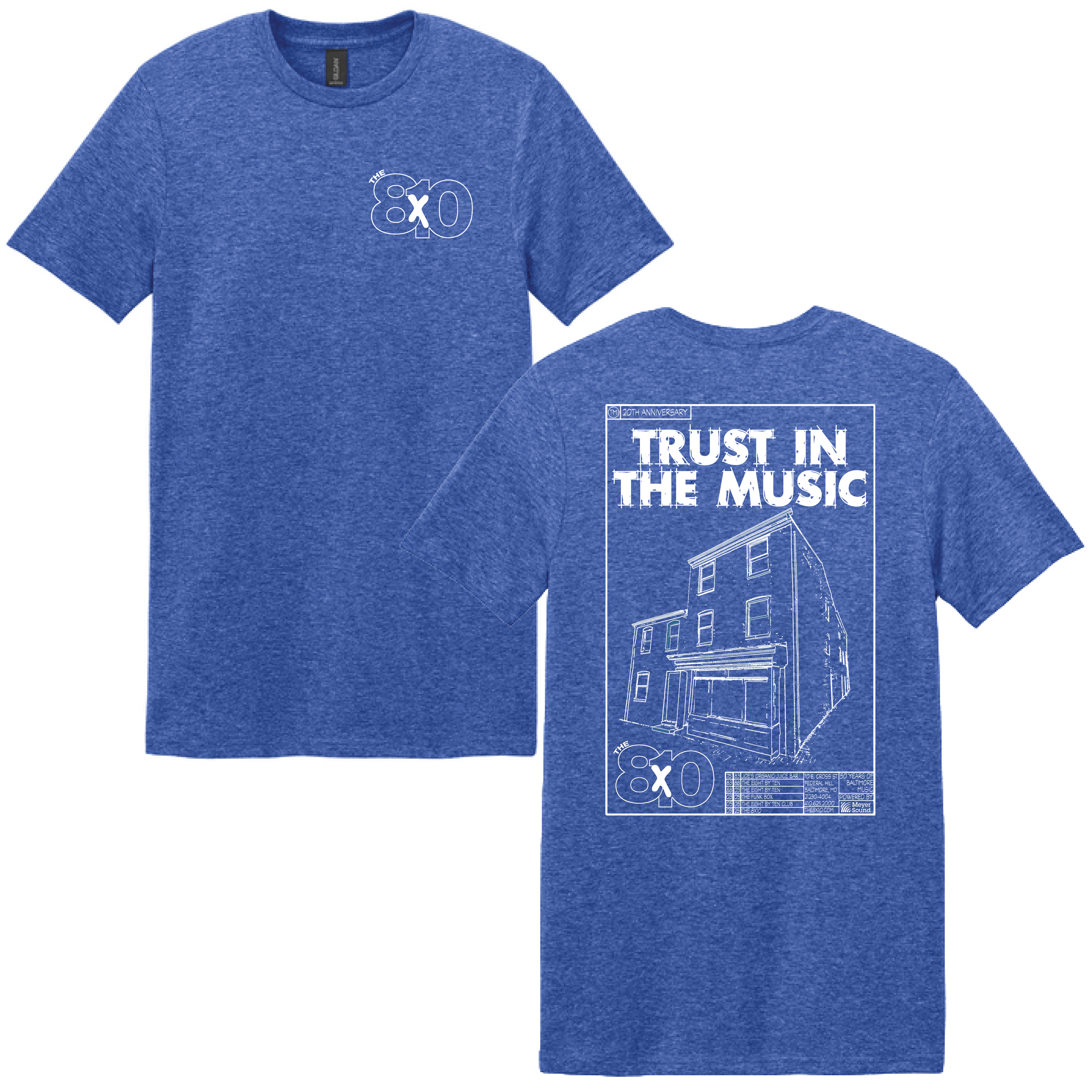 8x10 Trust in the Music Tee (PRESALE ONLY)
